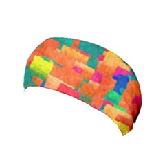 Pattern Texture Background Color Yoga Headband by Nexatart