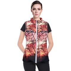 October Sunset Women s Puffer Vest by bloomingvinedesign