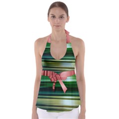 Redforest Greenocean Babydoll Tankini Top