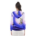Composing Nature Background Graphic Hooded Windbreaker (Women) View2