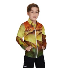 Rose Flower Petal Floral Love Windbreaker (kids) by Sapixe