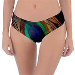 Bird Feather Background Nature Reversible Classic Bikini Bottoms by Sapixe