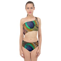 Bird Feather Background Nature Spliced Up Two Piece Swimsuit by Sapixe