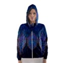 Butterfly Insect Nature Animal Hooded Windbreaker (Women) View1