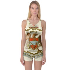 Historical Coat Of Arms Of Arkansas One Piece Boyleg Swimsuit by abbeyz71