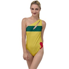 Flag Of The Fransaskois To One Side Swimsuit by abbeyz71