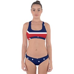 Flag Of Western Canada Cross Back Hipster Bikini Set by abbeyz71