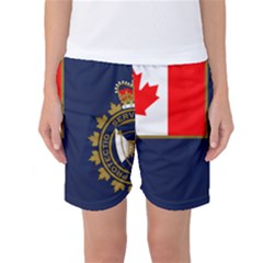 Flag Of Canada Border Services Agency Women s Basketball Shorts by abbeyz71