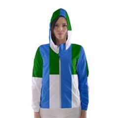 Flag Of West Puntland Hooded Windbreaker (women) by abbeyz71