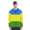 Flag of Beja Congress Hooded Windbreaker (Men) View1