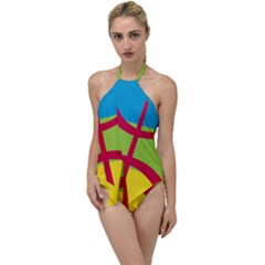 Berber Ethnic Flag Go With The Flow One Piece Swimsuit by abbeyz71