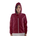 Pattern Background Texture Hooded Windbreaker (Women) View1