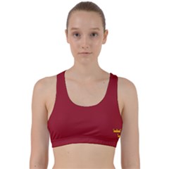 Flag Of Murcia Back Weave Sports Bra by abbeyz71