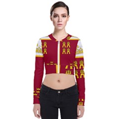Coat Of Arms Of Murcia Zip Up Bomber Jacket by abbeyz71