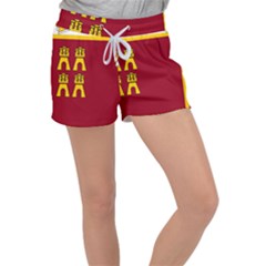 Coat Of Arms Of Murcia Women s Velour Lounge Shorts by abbeyz71