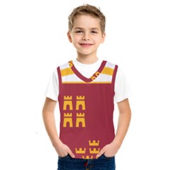 Stylized Coat Of Arms Of Murcia Kids  Sportswear by abbeyz71