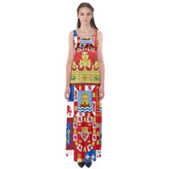 Coat Of Arms Of The Former Province Of Murcia Empire Waist Maxi Dress by abbeyz71