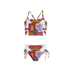 Coat Of Arms Of Spain Girls  Tankini Swimsuit by abbeyz71