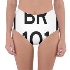 Brasil Br-101 Transcoastal Highway Reversible High-waist Bikini Bottoms by abbeyz71