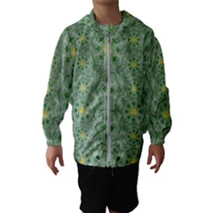 Summer Fantasy Apple Bloom In Seasonal Nature Hooded Windbreaker (kids) by pepitasart