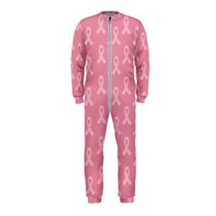 Pink Ribbon - Breast Cancer Awareness Month Onepiece Jumpsuit (kids) by Valentinaart