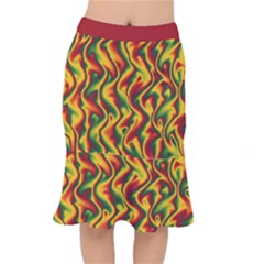 Reggae Smoky Waves  Mermaid Skirt by Seashineswimwear