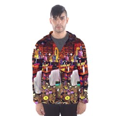 Painted House Hooded Windbreaker (men) by MRTACPANS