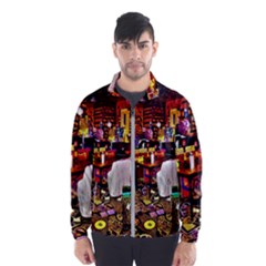 Painted House Windbreaker (men) by MRTACPANS