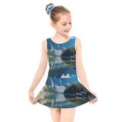 Landscape-1 Kids  Skater Dress Swimsuit by ArtworkByPatrick