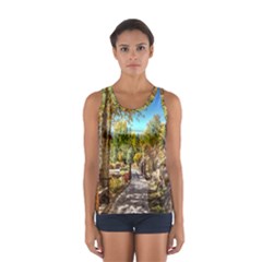 Landscape # 2 The Path Sport Tank Top  by ArtworkByPatrick