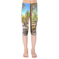 Landscape # 2 The Path Kids  Capri Leggings  by ArtworkByPatrick