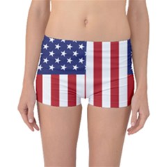 Us Flag Stars And Stripes Maga Boyleg Bikini Bottoms by snek