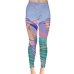 Palm Beach Purple Fine Art Sharon Tatem Fashion Apparel and Products Leggings 