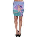 Palm Beach Purple Fine Art Sharon Tatem Fashion Apparel and Products Bodycon Skirt