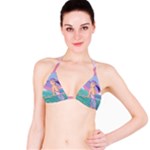 Palm Beach Purple Fine Art Sharon Tatem Fashion Apparel and Products Bikini Top