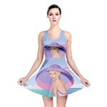 Palm Beach Purple Fine Art Sharon Tatem Fashion Apparel and Products Reversible Skater Dress