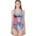 Palm Beach Perfume Art Collection One Piece Swimsuit
