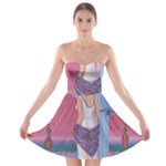 Palm Beach Perfume Art Collection Strapless Bra Top Dress