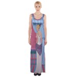 Palm Beach Perfume Art Collection Maxi Thigh Split Dress