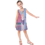 Palm Beach Perfume Art Collection Kids  Sleeveless Dress