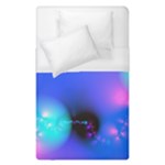 Love In Action, Pink, Purple, Blue Heartbeat Duvet Cover (Single Size)
