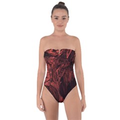 Hell Tie Back One Piece Swimsuit