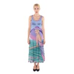 Palm Beach Purple Fine Art Sharon Tatem Fashion Apparel and Products Sleeveless Maxi Dress