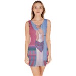 Palm Beach Perfume Art Collection Bodycon Dress