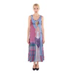 Palm Beach Perfume Art Collection Sleeveless Maxi Dress