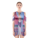 Palm Beach Perfume Art Collection Shoulder Cutout One Piece Dress