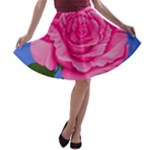 Roses Collections A-line Skater Skirt