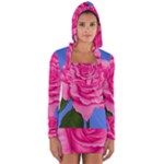 Roses Collections Long Sleeve Hooded T-shirt