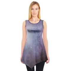 Orion Nebula Pastel Violet Purple Turquoise Blue Star Formation Sleeveless Tunic by genx