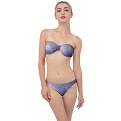 Orion Nebula Pastel Violet Purple Turquoise Blue Star Formation Classic Bandeau Bikini Set by genx